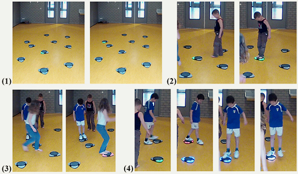 Play And Interaction Routine Visual Designing for Social Interaction in Open-Ended Play Environments